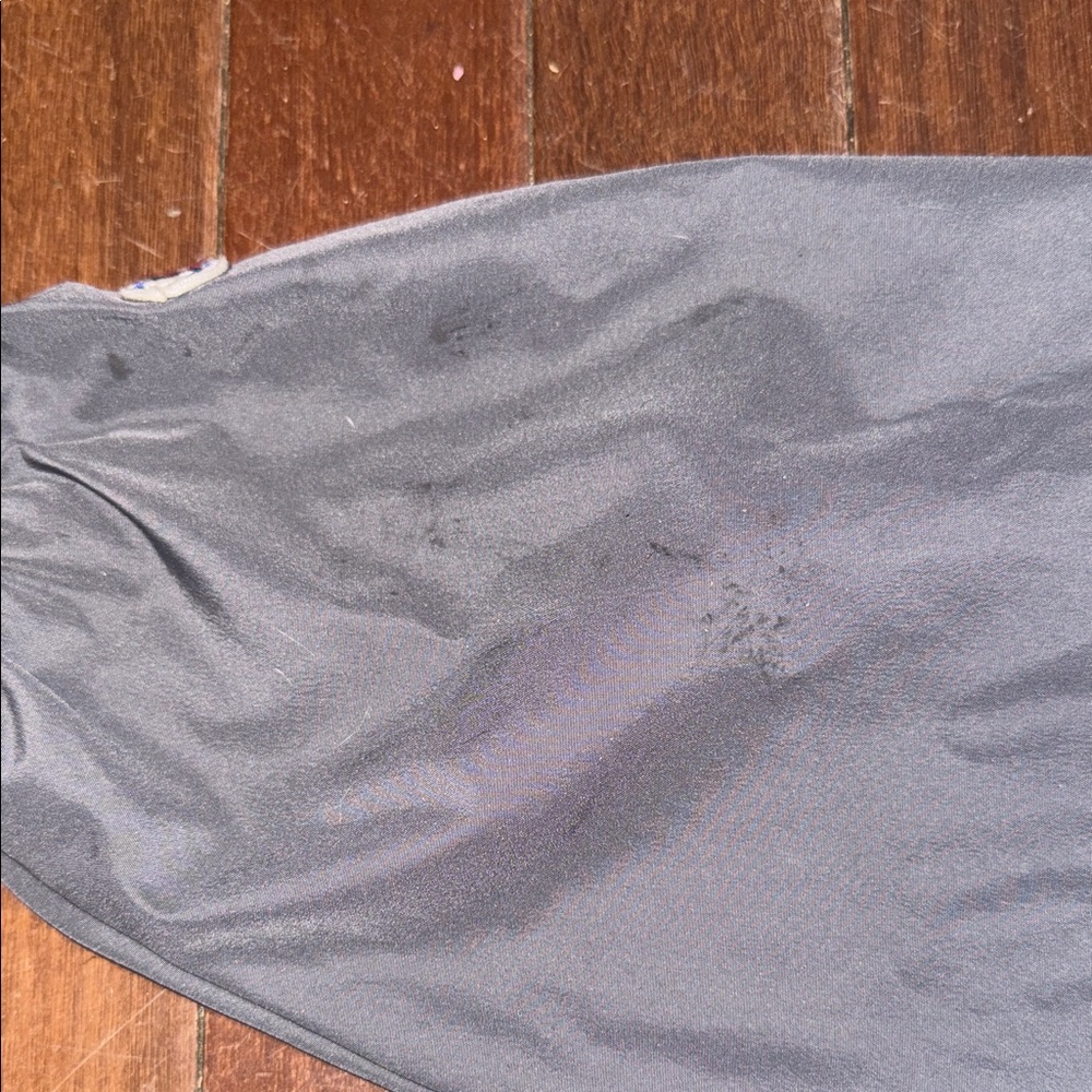 Champion Duke University Gray Hooded Pullover with Front Pocket - Picture 12 of 13